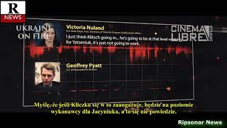 Victoria Nuland i Geoffrey Pyatt spiskują przeciw Ukrainie [upl. by Kaia]