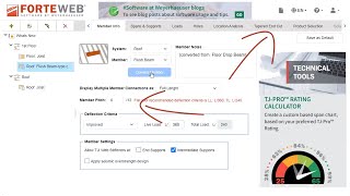 ForteWeb Whats New  Change Member Type and Seismic Overstrength Design [upl. by Anadroj]