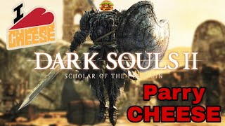 Dark Souls 2 Scholar of the First Sin  How to CHEESE The Pursuer PARRY Boss Battle [upl. by Sev]