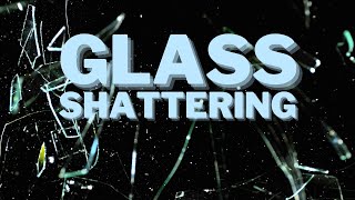 Glass Shattering Sound Effects  Breaking Glass SFX [upl. by Hort]