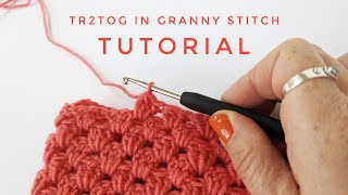 Tr2tog in Granny stitch [upl. by Allsun]