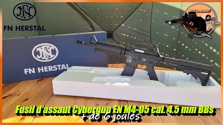 Fusil d assaut Cybergun FN M405 cal 45 mm airgun Une Nouveauté 2022 [upl. by Nylrahc]