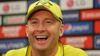 Cricket World Cup Michael Clarke Stumped by Sex Talk [upl. by Tnairb]