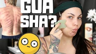 Gua Sha What is it and how I use it for banging cheek bones  Bailey Sarian [upl. by Hamforrd574]