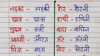 ling badlo  pulling striling  लिंग बदलो  Ling Shabd  Gender change  ling badaliye in Hindi [upl. by Notlek852]