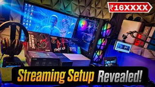 MY BGMI GAMING STREAMING SETUP REVEALED FROM YOUTUBE MONEY🔥SETUP TOUR Crank Is Live crankislive [upl. by Ynnot]