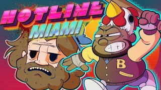 Hotline Miami  Ep 14  Common Courtesy  Super Beard Bros [upl. by Prunella913]