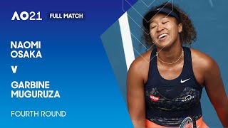 Garbine Muguruza v Naomi Osaka Full Match  Australian Open 2021 Fourth Round [upl. by Middendorf]