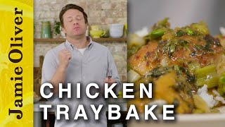 Chicken Tray Bake  Jamie Oliver [upl. by Dulcea]