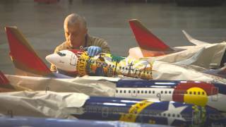 Southwest Airlines How Our Model Planes Are Made [upl. by Zoes]