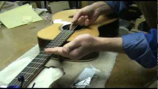 Luthier Tips du Jour  Acoustic Guitar Set Up [upl. by Adil]