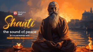 SHANTI 🕉️ Indian Flute Meditation Music ☾☼ Raag Vrindavani Saarang [upl. by Aek855]