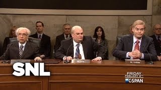 Dress Rehearsal CSpan Chuck Hagel Hearings  Saturday Night Live [upl. by Clayborn]