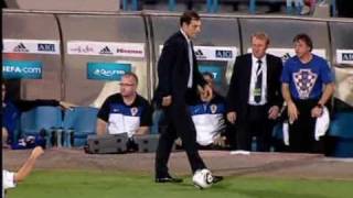 Niko Kranjčar vs Israel 12 Croatia UEFA Euro2012 qualifier [upl. by Atreb432]