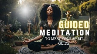 Guided Meditation Contact Your Spirit Guide  Binaural Waves  Deep Relaxation [upl. by Wilterdink]