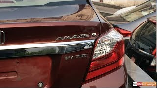 Honda Amaze S Model Inteior and Exterior Walkaround Review [upl. by Garrard]