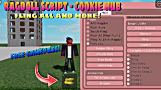 Roblox Ragdoll Engine Script  Cookie Hub 🍪 [upl. by Etnaud]