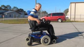 Jazzy 1122 with Seat Lift by Marcs Mobility wwwmarcsmobilitycom 8006776293 [upl. by Infeld]