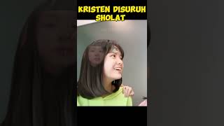 CHRISTY KRISTEN DISURUH SHOLAT shorts jkt48 christyjkt48 muthejkt48 freyajkt48 reaction [upl. by Madge]