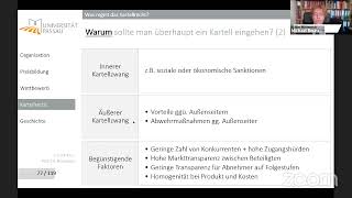 Kartellrecht 02  Grundlagen II 22042020 1800 Uhr [upl. by Islean21]