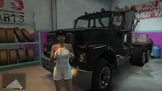 GTA V Salvage Yard Tow Truck Services Imponte Beater Dukes [upl. by Prudy]