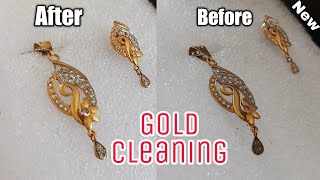 How to Clean Gold Jewelry At Home [upl. by Llehcar]