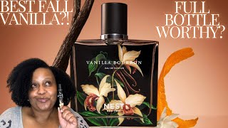 REVIEWING THE NEW NEST VANILLA BOURBON PERFUME [upl. by Nostrebor688]