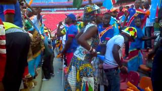 Ambiance de Congolais au StadeGhanaCongo [upl. by Domela]