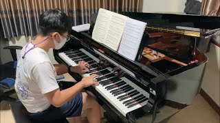 Capriccio in G minorHandel Grade7 Trinity College Piano 20212023เล่นโดยน้องอานี่ระดับสูง [upl. by Giana311]