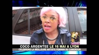 COCO ARGENTEE CONFIRME SA PRESENCE LE 16 MAI 2015 A LYON [upl. by Rush]