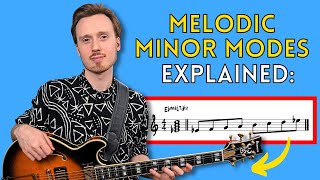 MELODIC MINOR The Greatest Scale on Guitar [upl. by Tait]