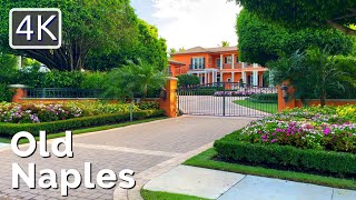 4K Naples Florida Neighborhood Walk through Old Naples FL June 2022 [upl. by Valer618]