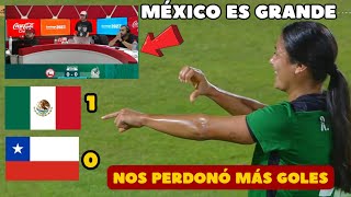 MÉXICO 10 CHILE FEMENIL 🟢 ASÍ LLORÓ LA PRENSA CHILENA DOLOROSA DERROTA [upl. by Shandie835]