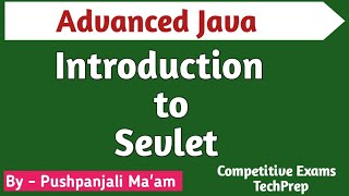 Lec  31 Introduction to Servlet its Working Advantages in Advanced Java in Hindi [upl. by Lew]