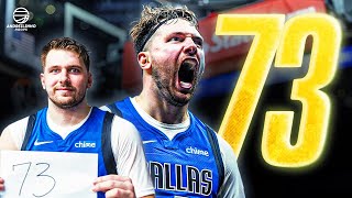 Luka Doncic CAREERHIGH 73 POINTS vs Hawks ● Full Highlights ● 260124 ● 1080P 60 FPS [upl. by Jodi131]