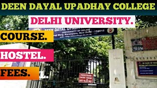 Deen Dayal Upadhyaya college fees hostel Placement ranking etcdduc collegedduc best college [upl. by Ahsinhoj]