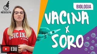 QUAL A DIFERENÇA ENTRE SORO E VACINA [upl. by Obelia]