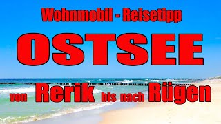 wunderschöne Ostseetour😍 4 tolle WohnmobilStellplätze Reisebericht Reisetipp Ostsee [upl. by Strenta]