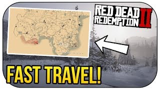 How to Unlock FAST TRAVELLING in Red Dead Redemption 2 [upl. by Anuqahs]