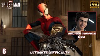 Ultimate SpiderMan Andrew Garfield Face Part 6  SpiderMan PC MOD [upl. by Anotyal]