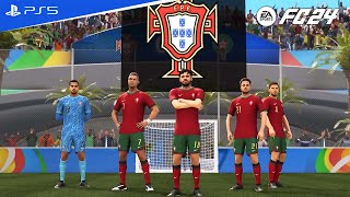 FIFA 24 Portugal vs Morocco  UEFA Euro 2024  FC 24 PS5 Gameplay [upl. by Herwin186]