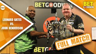 Leonard Gates 🆚 John Henderson  THE FINAL IN FULL🏆🎯2024 Bet Goodwin Seniors Darts MatchPlay FINAL [upl. by Atahs]