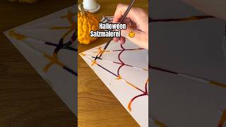 Malen mit Salz funforkids diy kidscrafts halloween experiment kindergarten forkids kids [upl. by Neik359]