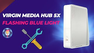 Virgin Media Hub 5x Flashing Blue Light Quick Fix Guide [upl. by Antony]