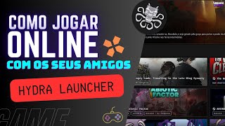 Tutorial Como jogar os jogos do Hydra Launcher ONLINE  MultiplayerCoop  METODO 100 FUNCIONAL [upl. by Eicnarf]