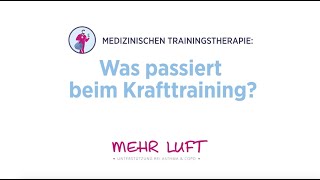 Was passiert beim Krafttraining [upl. by Jacenta748]