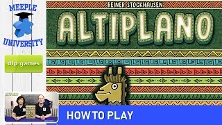 Altiplano Board Game – How to Play amp Setup helps you with clear and concise rules and PLUS tips [upl. by Leonteen]