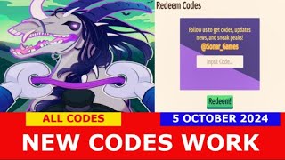 NEW CODES EVENT Horse Life ROBLOX  ALL CODES  OCTOBER 5 2024 [upl. by Oloapnaig164]