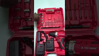 21v Extra power battery drill with accessories tamilgear23 machine repair automobile [upl. by Slifka829]