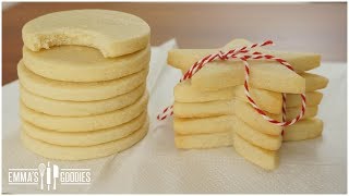 Cut Out SUGAR COOKIES RECIPE [upl. by Sikko]